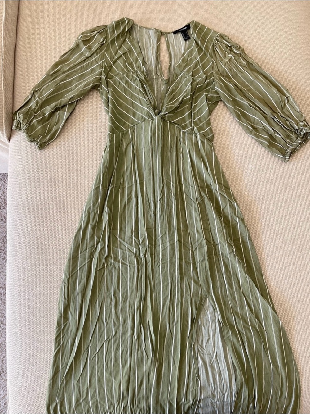 Olive Green Maxi Dress